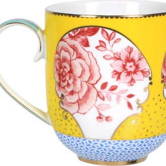 PiP Studio Royal Κούπα από Πορσελάνη Κίτρινη 325ml