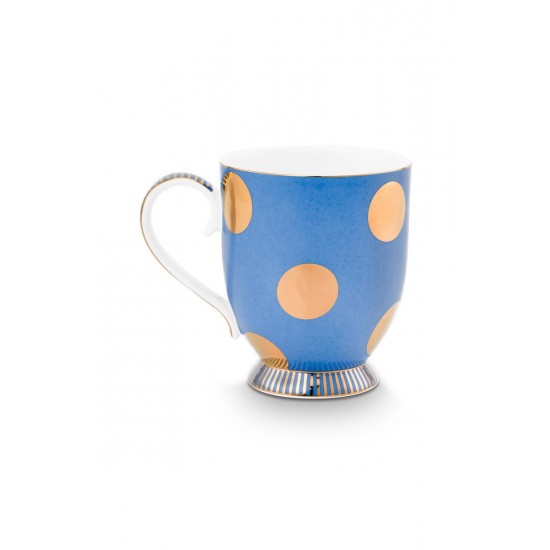PiP Studio Κούπα από Πορσελάνη Μπλε με βούλες 380ml 2τμχ ΕΙΔΗ ΣΠΙΤΙΟΥ - ΔΙΑΚΟΣΜΗΣΗΣ