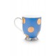 PiP Studio Κούπα από Πορσελάνη Μπλε με βούλες 380ml 2τμχ ΕΙΔΗ ΣΠΙΤΙΟΥ - ΔΙΑΚΟΣΜΗΣΗΣ