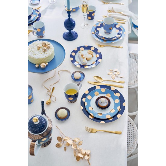PiP Studio Κούπα από Πορσελάνη Μπλε με βούλες 380ml 2τμχ ΕΙΔΗ ΣΠΙΤΙΟΥ - ΔΙΑΚΟΣΜΗΣΗΣ