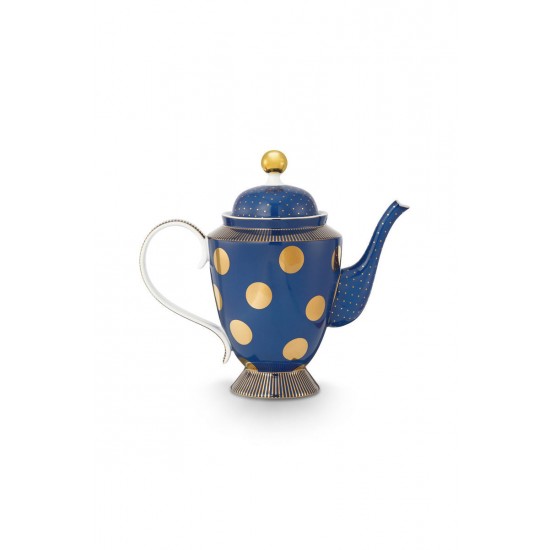 PiP Studio Τσαγιέρα Πορσελάνης με Χρυσές Βούλες 1250ml ΕΙΔΗ ΣΠΙΤΙΟΥ - ΔΙΑΚΟΣΜΗΣΗΣ