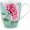 PiP Studio Blushing Birds Κούπα από Πορσελάνη Blue 350ml