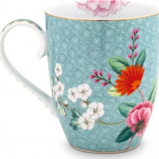 PiP Studio Blushing Birds Κούπα από Πορσελάνη Blue 350ml