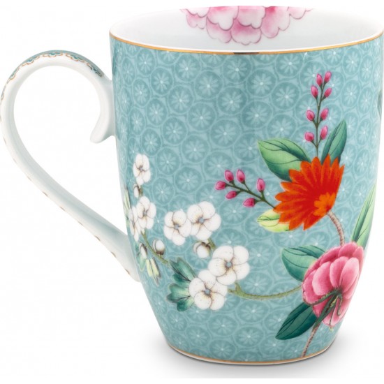 PiP Studio Blushing Birds Κούπα από Πορσελάνη Blue 350ml ΕΙΔΗ ΣΠΙΤΙΟΥ - ΔΙΑΚΟΣΜΗΣΗΣ