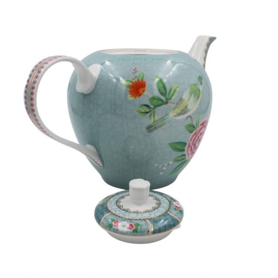 PiP Studio Blushing Birds Τσαγιέρα Πορσελάνινη  Μπλε 1600ml ΕΙΔΗ ΣΠΙΤΙΟΥ - ΔΙΑΚΟΣΜΗΣΗΣ