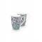 PiP Studio Flower Festival Κούπες Πορσελάνης Light Blue 350ml 2τμχ