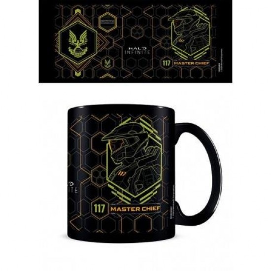 Κεραμική Κούπα Halo Infinite – Master Chief Tech Black 310ml Pyramid MGB26002C ΕΙΔΗ ΣΠΙΤΙΟΥ - ΔΙΑΚΟΣΜΗΣΗΣ