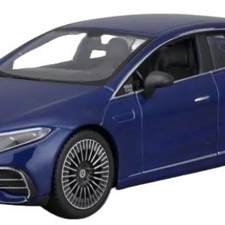 Maisto 1:27 speed 2022 mercedes benz eqs μπλε αυτοκίνητο
