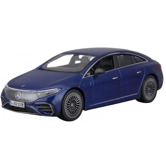 Maisto 1:27 speed 2022 mercedes benz eqs μπλε αυτοκίνητο ΠΑΙΧΝΙΔΙΑ
