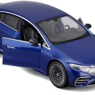 Maisto 1:27 speed 2022 mercedes benz eqs μπλε αυτοκίνητο