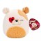 Λούτρινο Squishmallows Valentine Brock Bulldog 19 εκ. Jazwares 