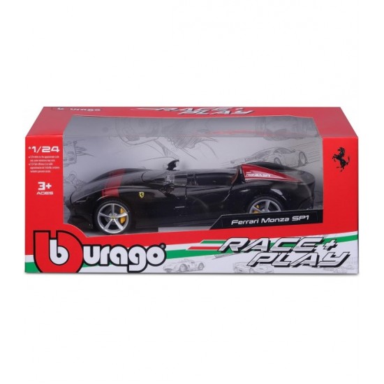 Bburago Ferrari Monza SP1 18-26027 Μαύρη ΠΑΙΧΝΙΔΙΑ