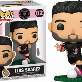 Funko Pop! MLS: Inter Miami - Luis Suarez (Away) #02 Vinyl Figure