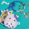Squishmallows Original Bubba Cow Μπρελόκ-kit Κατασκευής Βραχιολιού Hg238095 Horizon Group Usa Jazwares