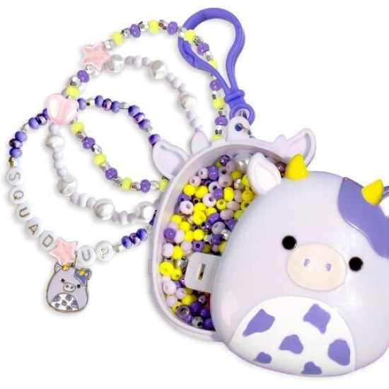 Squishmallows Original Bubba Cow Μπρελόκ-kit Κατασκευής Βραχιολιού Hg238095 Horizon Group Usa Jazwares Κατασκευή Κοσμημάτων
