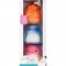 Λούτρινο Squishmallows για 3+ Ετών 6 εκ. (Σετ 3τεμ σε 1) JWSM0199 Jazwares