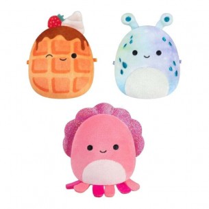 Λούτρινο Squishmallows για 3+ Ετών 6 εκ. (Σετ 3τεμ σε 1) JWSM0199 Jazwares