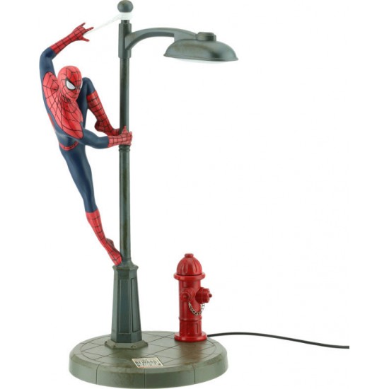 Paladone Led Παιδικό Φωτιστικό Γραφείου Spider-Man - Climbing Lamp Κόκκινο 34εκ.