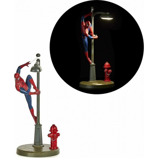 Paladone Led Παιδικό Φωτιστικό Γραφείου Spider-Man - Climbing Lamp Κόκκινο 34εκ.