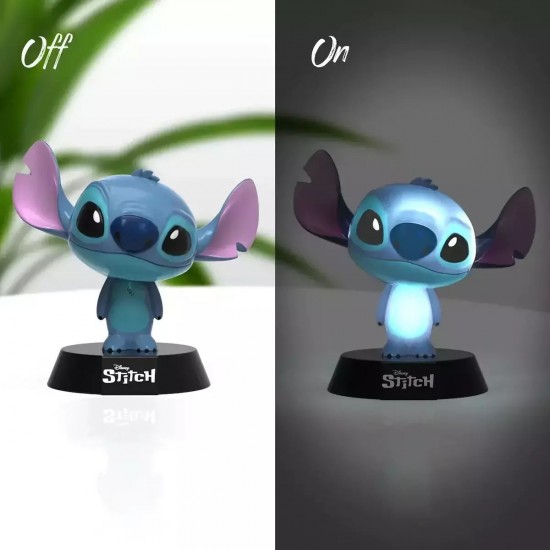 Paladone Παιδικό Διακοσμητικό Φωτιστικό Lilo & Stitch Μπλε PP11360LS 11cm
