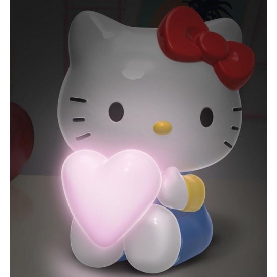 Paladone Παιδικό Διακοσμητικό Φωτιστικό Hello Kitty Ροζ PP13650HK