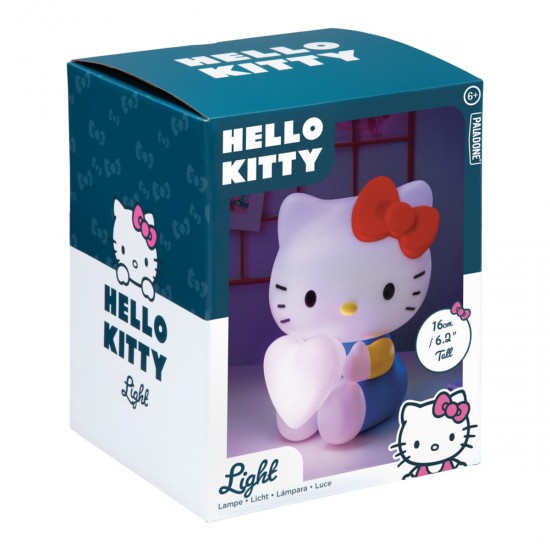 Paladone Παιδικό Διακοσμητικό Φωτιστικό Hello Kitty Ροζ PP13650HK