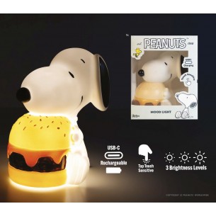 Snoopy Mood Light - Burger (USB-C Touch Sensitive)