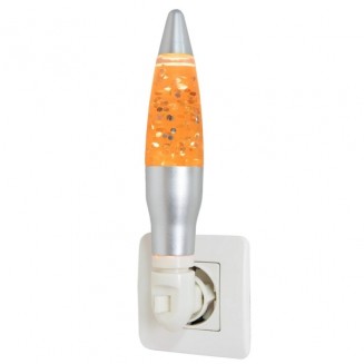 Φωτάκι Νυκτός LED Glitter Orange