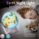 Φωτιστικό Επαναφορτιζόμενο Led Earth Printed