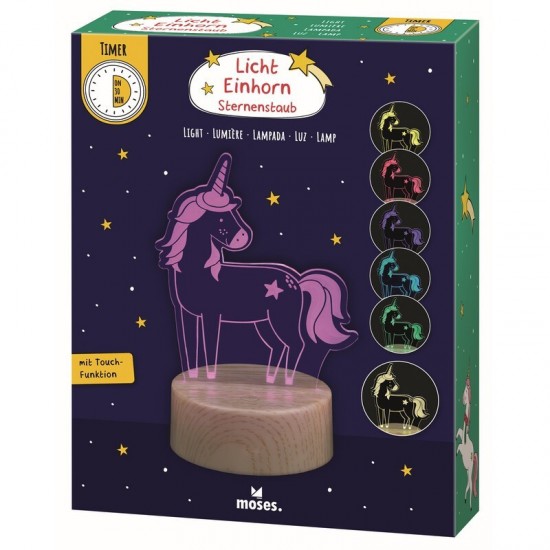 Moses Παιδικό Διακοσμητικό Φωτιστικό με Εναλλαγές Χρωματισμών Πολύχρωμο M16820