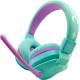 WOW Generation WOW00026 Ασύρματα Bluetooth On Ear Παιδικά Ακουστικά Τιρκουάζ