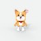 Mob Dancing Corgi DA-23-01 Ηχείο Bluetooth 3W με Διάρκεια Μπαταρίας έως 4 ώρες