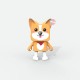 Mob Dancing Corgi DA-23-01 Ηχείο Bluetooth 3W με Διάρκεια Μπαταρίας έως 4 ώρες