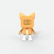 Mob Dancing Corgi DA-23-01 Ηχείο Bluetooth 3W με Διάρκεια Μπαταρίας έως 4 ώρες