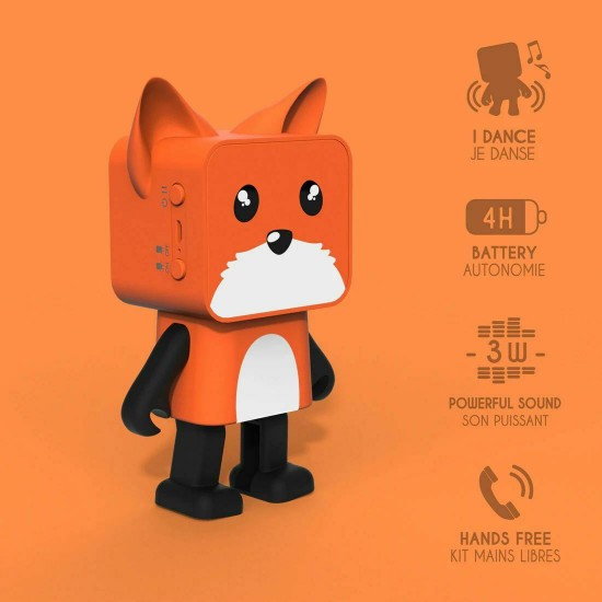 Mob Dancing Fox DA-05 Ηχείο Bluetooth 3W με Διάρκεια Μπαταρίας έως 4 ώρες
