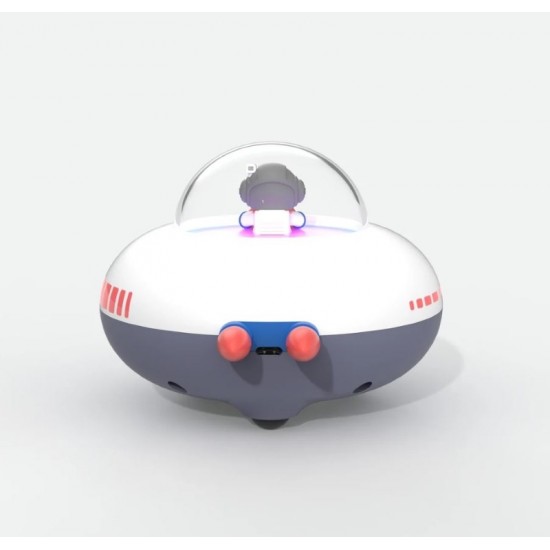 Mobility On Board Cosmo Bubbly Night Light Ηχείο Bluetooth με Διάρκεια Μπαταρίας έως 4 ώρες Λευκό