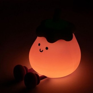 Led Φωτάκι Νυκτός Foodiemals Egg Plant Lamp08 Puckator