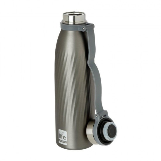 Cool Grey Thermos 500ml Ecolife
