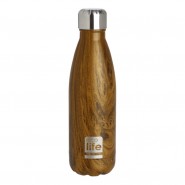 Ecolife Θερμός 500ML Wood 33-BO-3022