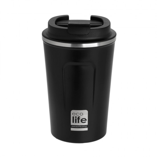 Dark grey coffee thermos 370ml Ecolife