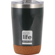 Ecolife Coffee Cup Ποτήρι Θερμός Dark Green 0.37lt