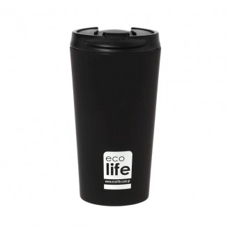 Μαύρο Ματ Θερμός 370ml Ecolife