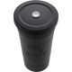 Ecolife Cup Ποτήρι Θερμός Ανοξείδωτο BPA Free 480ml Μαύρο με Καλαμάκι 33-BO-4000