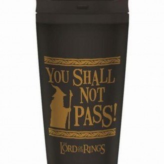 Pyramid International Lord of the Rings You Shall Not Pass Ποτήρι Θερμός Ανοξείδωτο 450ml Μαύρο MTM26559