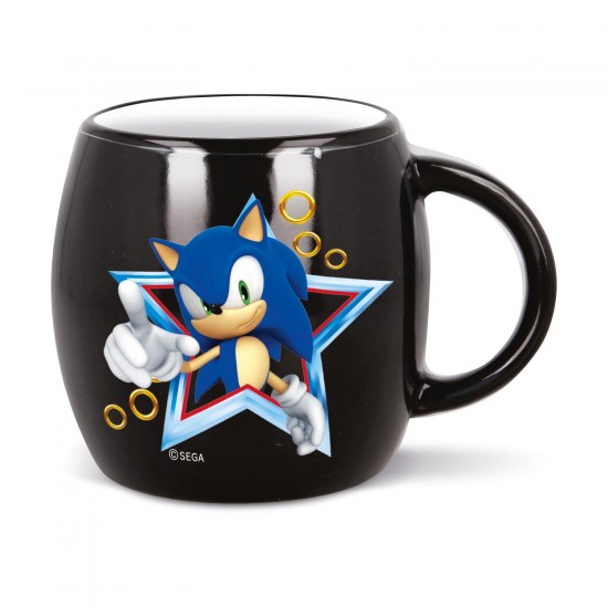 Stor: Sonic - Young Adult Globe Κεραμική κούπα σε κουτί δώρου (385ml) (499) Κούπες