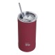 Ecolife Κούπα Θερμός 500ml Chili Pepper με Καλαμάκι 33-BO-4133