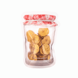 Jam Jar Zipper Kikkerland Μεσαίο 475ml
