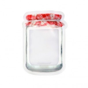 Jam Jar Zipper Kikkerland Μεσαίο 475ml