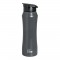Μπουκάλι Θερμός Ανοξείδωτο / Πλαστικό BPA Free 550ml Γκρι με Καλαμάκι 33-BO-3061 Ecolife