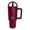 Ecolife Handled Tumbler Θερμός Ανοξείδωτο 900ml Διπλή λαβή με Καλαμάκι και Λαβή 33-BO-7070